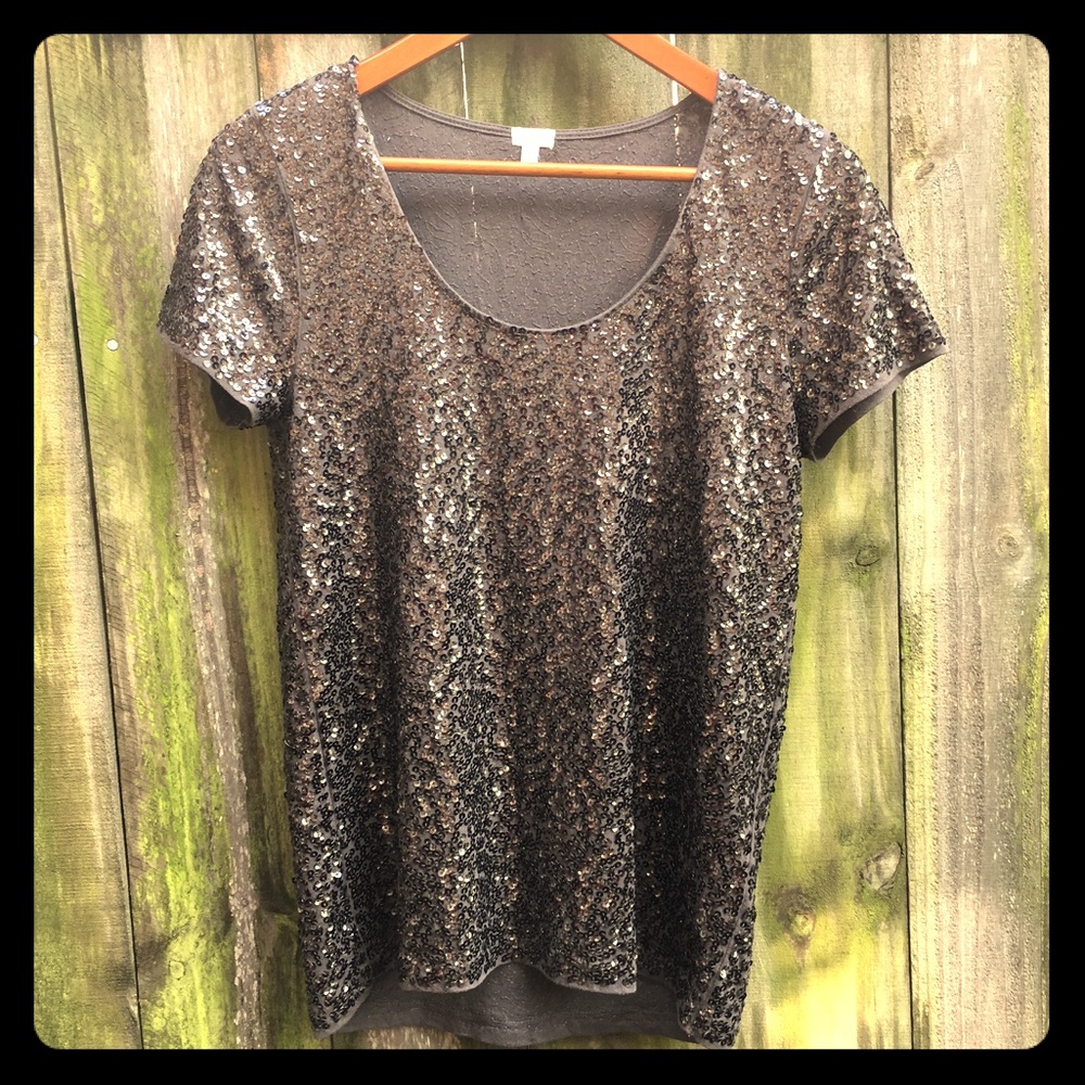 J.Crew Sequin T-shirt
